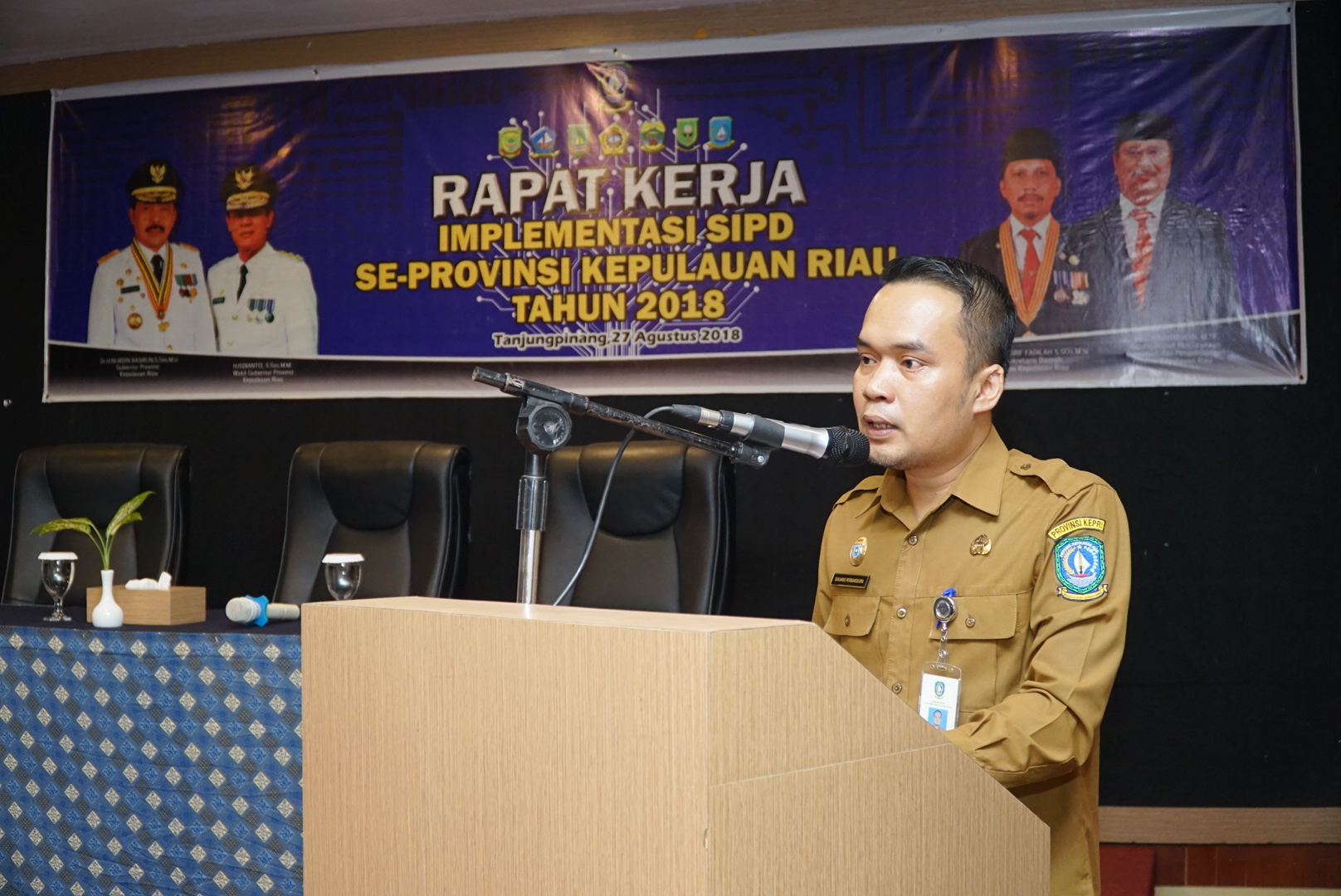Barenlitbang Gelar Raker SIPD se - Provinsi Kepri