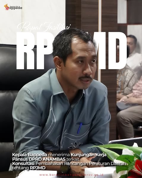 BAPPEDA PROVINSI KEPULAUAN RIAU TERIMA KUNJUNGAN DPRD KABUPATEN KEPULAUAN ANAMBAS DALAM RANGKA KOORDINASI PEMBAHASAN RPJMD