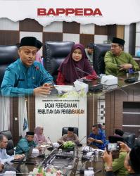 Sekretaris Badan Perencanaan, Penelitian dan Pengembangan (Bappeda) Provinsi Kepulauan Riau Achmad Ardiansyah memimpin rapat audiensi bersama perwakilan Kementerian Agama Provinsi Kepulauan Riau