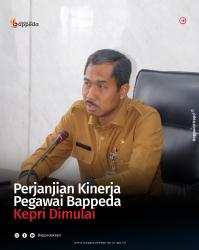 Bukan Sekadar Janji: Perjanjian Kinerja Pegawai Bappeda Kepri Dimulai